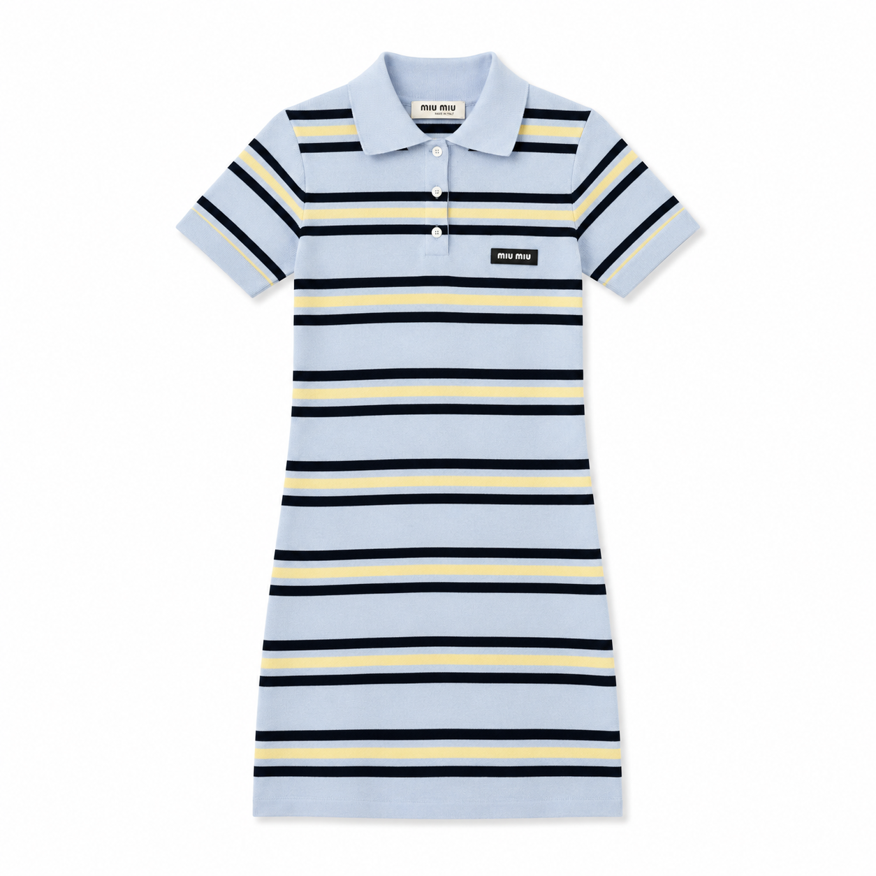 MIUÉ BLUE POLO DRESS