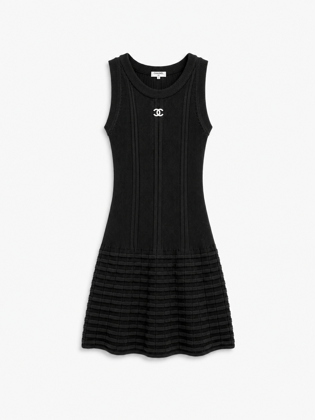 C A-LINE BLACK DRESS
