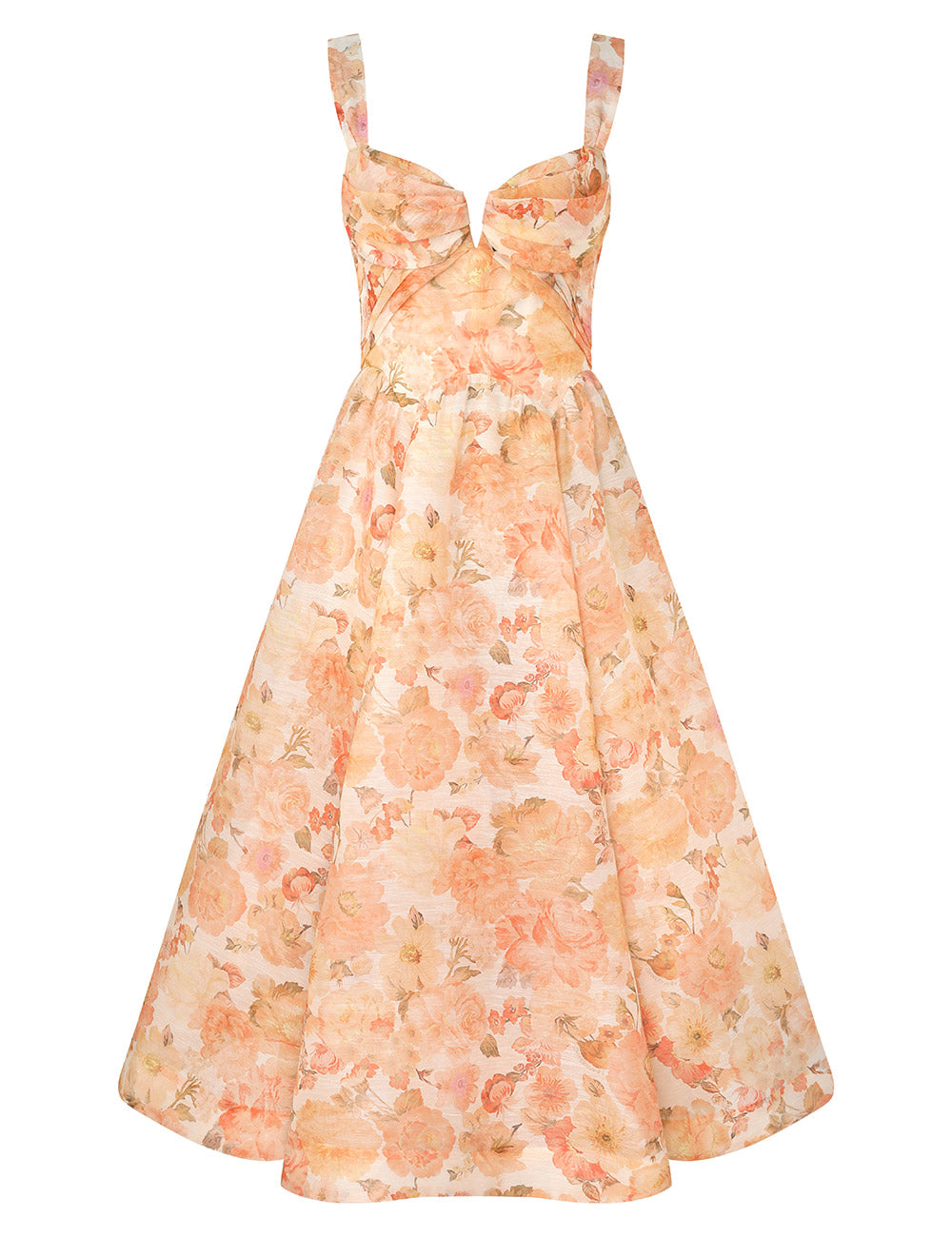ZIMMER GOLDEN BLOOM DRESS