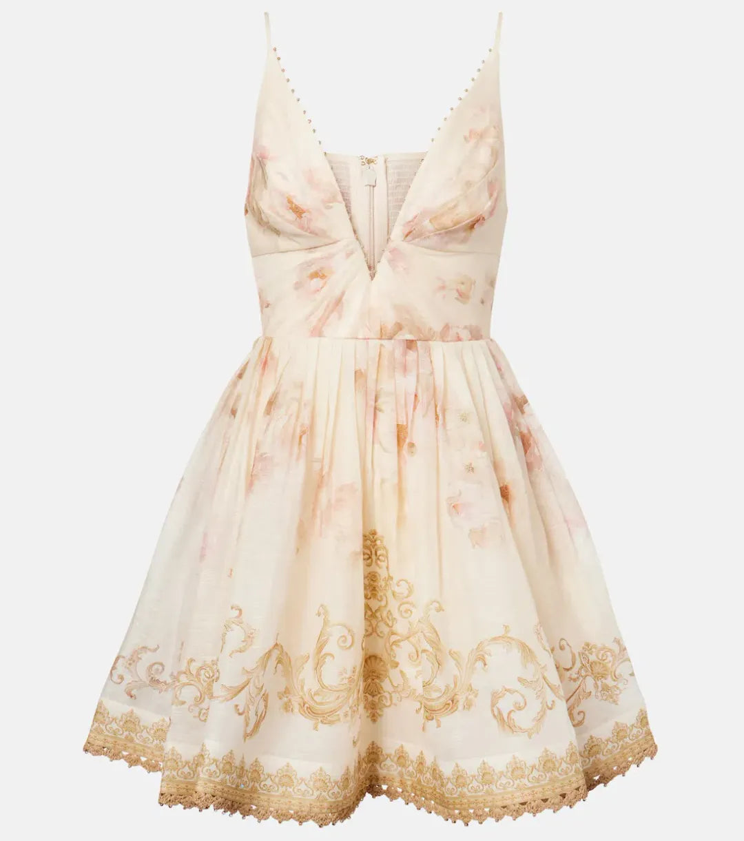 ZIMMER HYPNOTIC TRIMMED DRESS