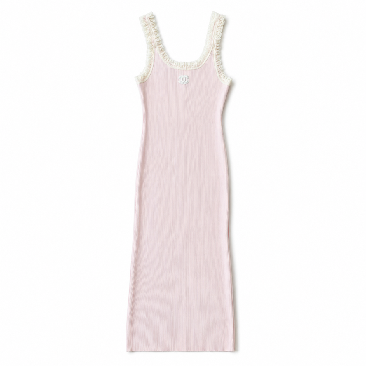 C LONG PINK DRESS